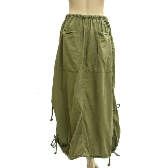 Free People Picture Perfect Parachute Skirt Pull-on Cotton Low-rise S 282470 - Picture 6 of 8